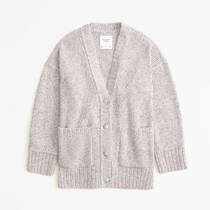 Abercrombie Chenille Long Length Cardigan